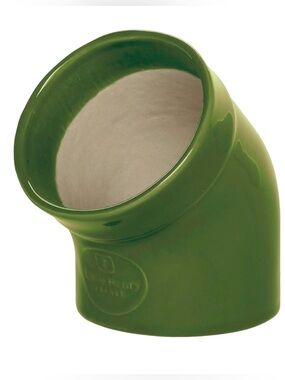 Vintage Emile Henry Green Clay Salt Pig Discontinued Color
